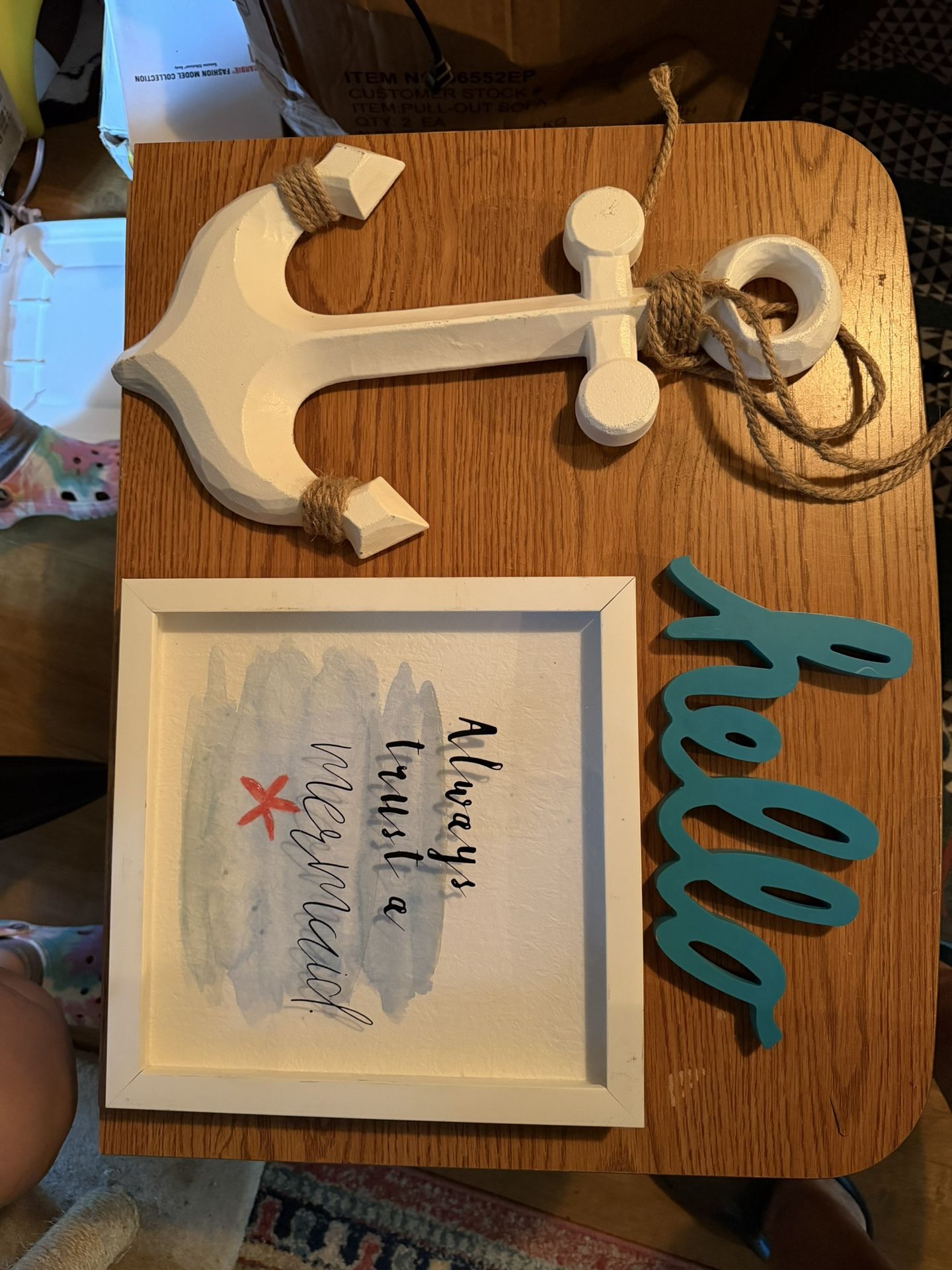 Nautical fun decor