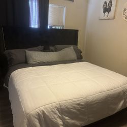 King Size Bed With Frame 