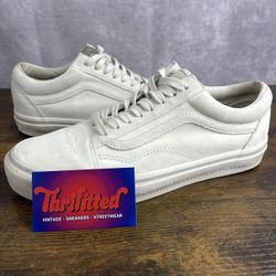 VANS Neighborhood x Old Skool 36 DX Birch Size 9 VN0A54F3BRC Ivory White Men’s Skate Shoes