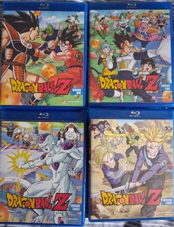 DBZ seasons 1,2,3,4,7,8,9