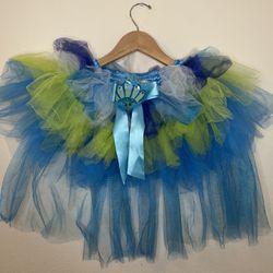 Youth Peacock Skirt Tutu Costume