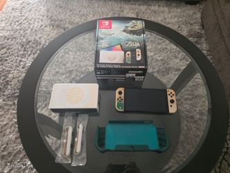 Nitendo Switch Tears of The Kingdom OLED Edition.