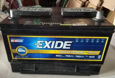 Exide NASCAR Extreme 12V Car Battery 750 Amps