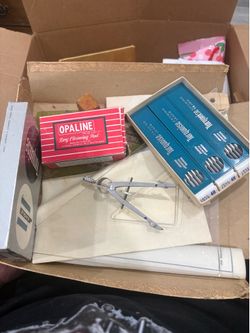 Antique Drafting Set