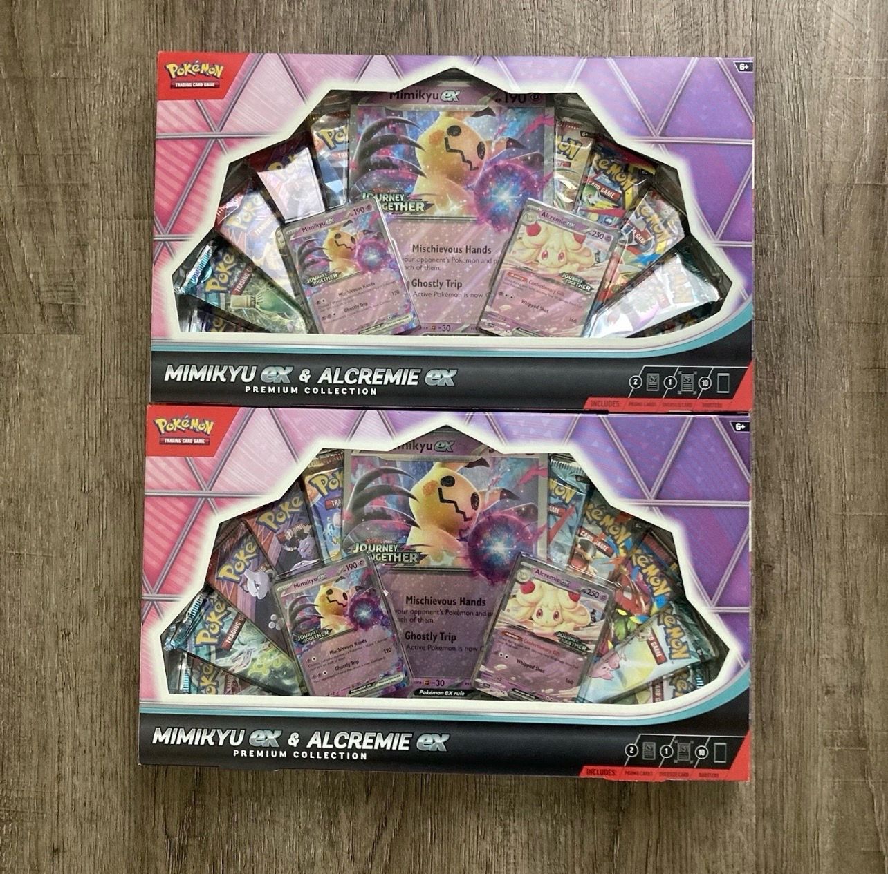 Pokemon Mimikyu ex & Alcremie ex Premium Collection