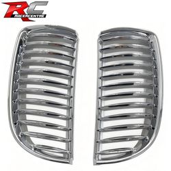 Fits 2006-2008 BMW E90 3-Series Sedan Performance Front Upper Grilles Chrome ABS