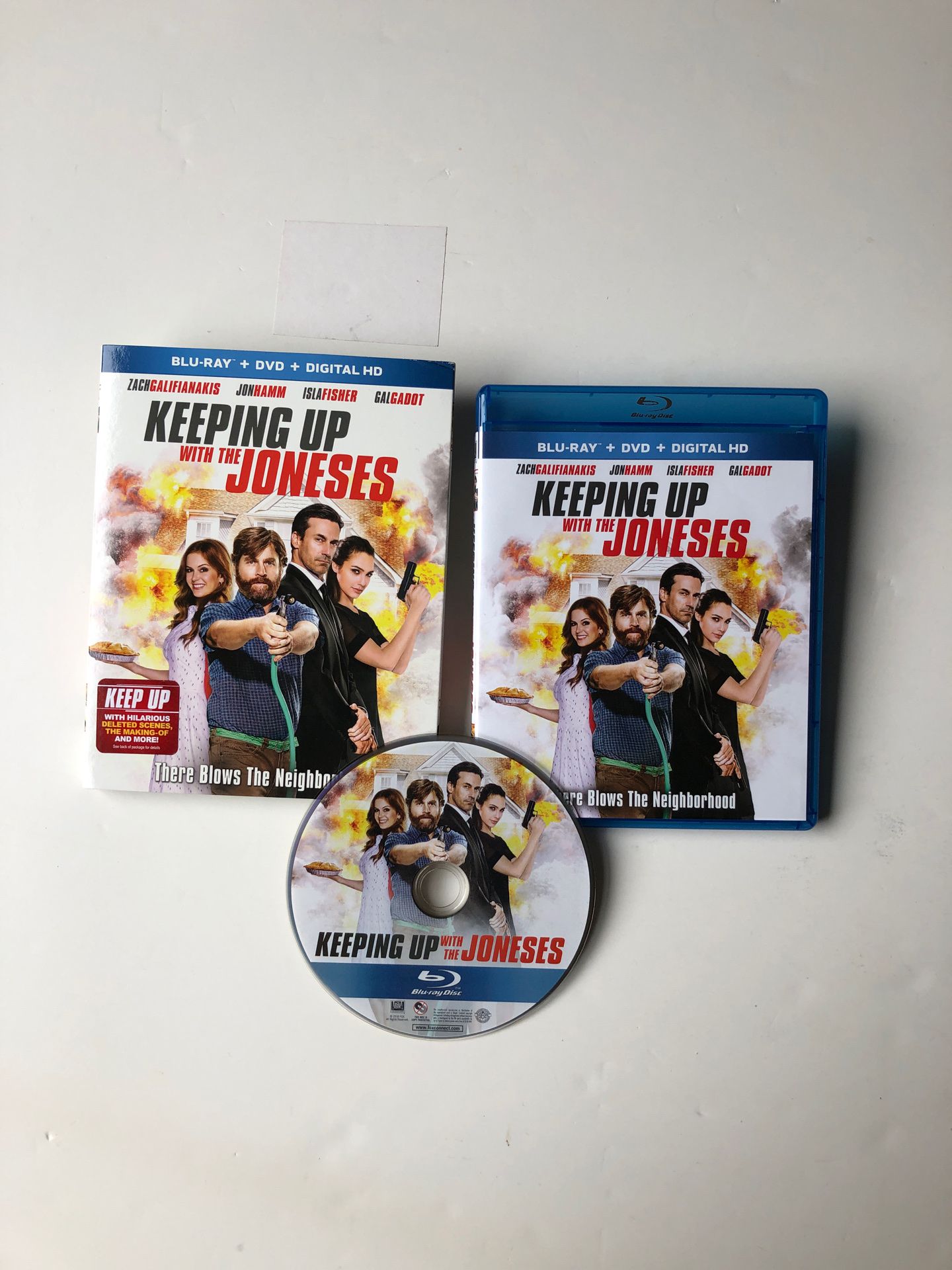 “Keeping Up With The Joneses” Blu-Ray only