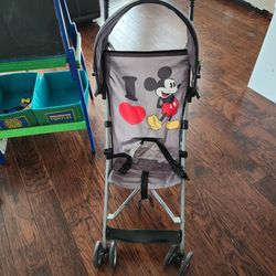Hickey Mouse Stroller With Canopy