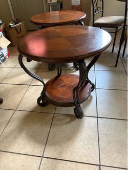 Wooden End Tables