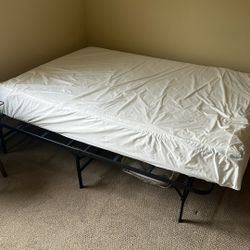 full mattress, pet free home, medium firm