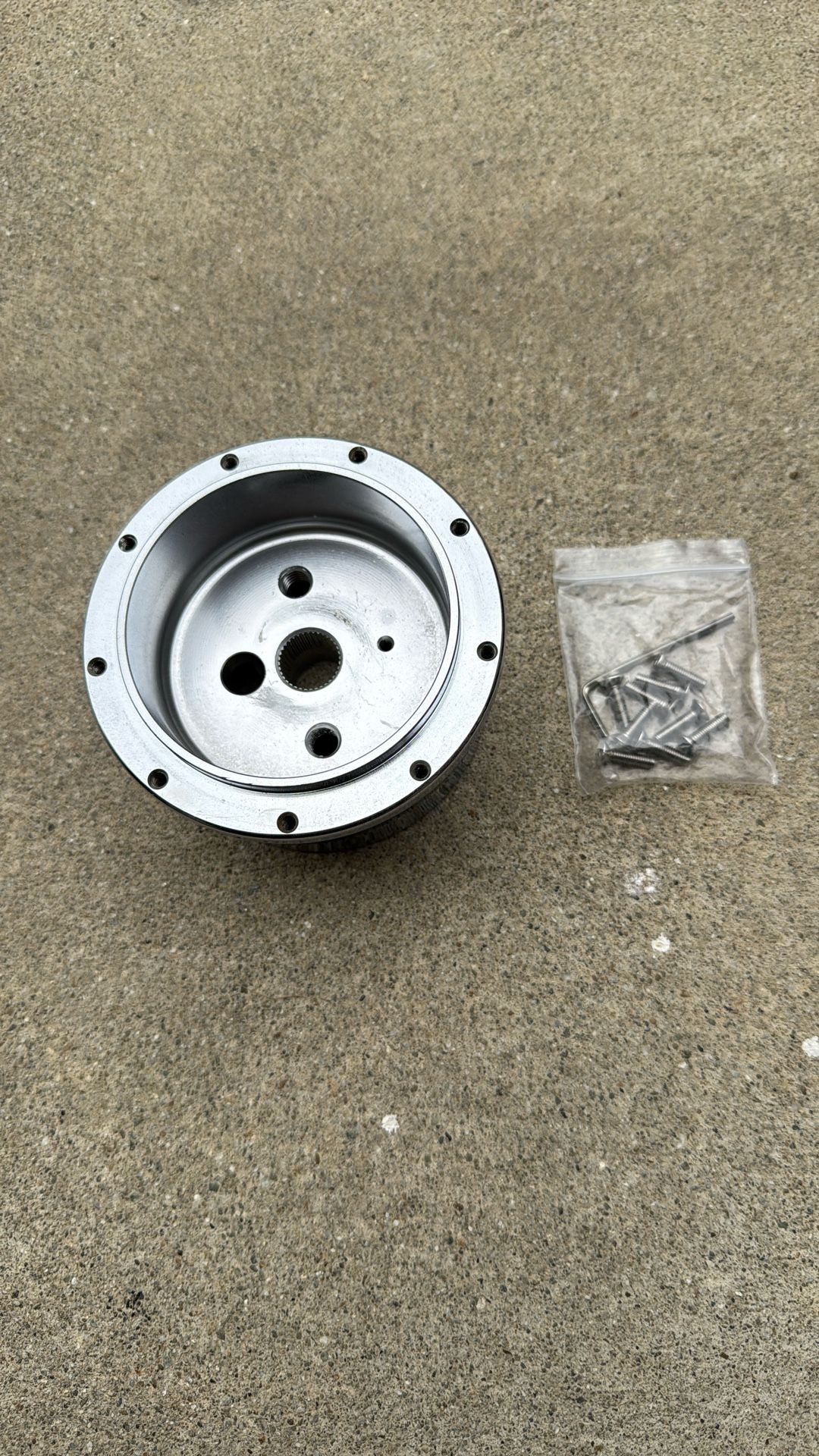 Gm Chrome Steering Wheel Adapter Chevrolet 9 Bolt
