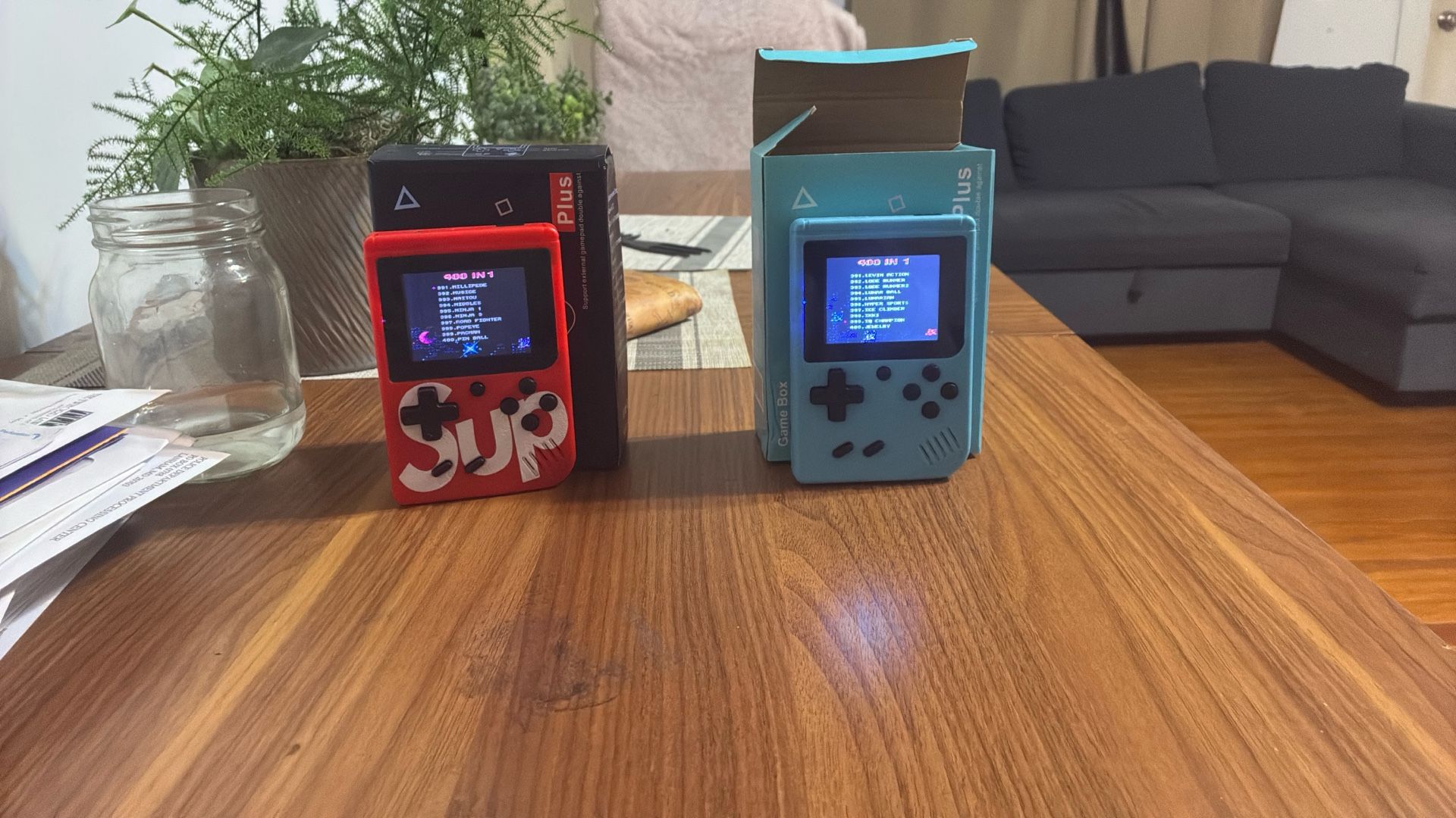 Sup Game box And Blue Game Box (400 Games In 1)