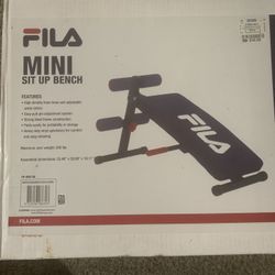 FILA Mini Sit Up Bench