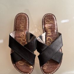 Sam edlenam Jesus Black Strap Sandals