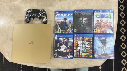 PS4 Gold with 6 Games and Pro Control