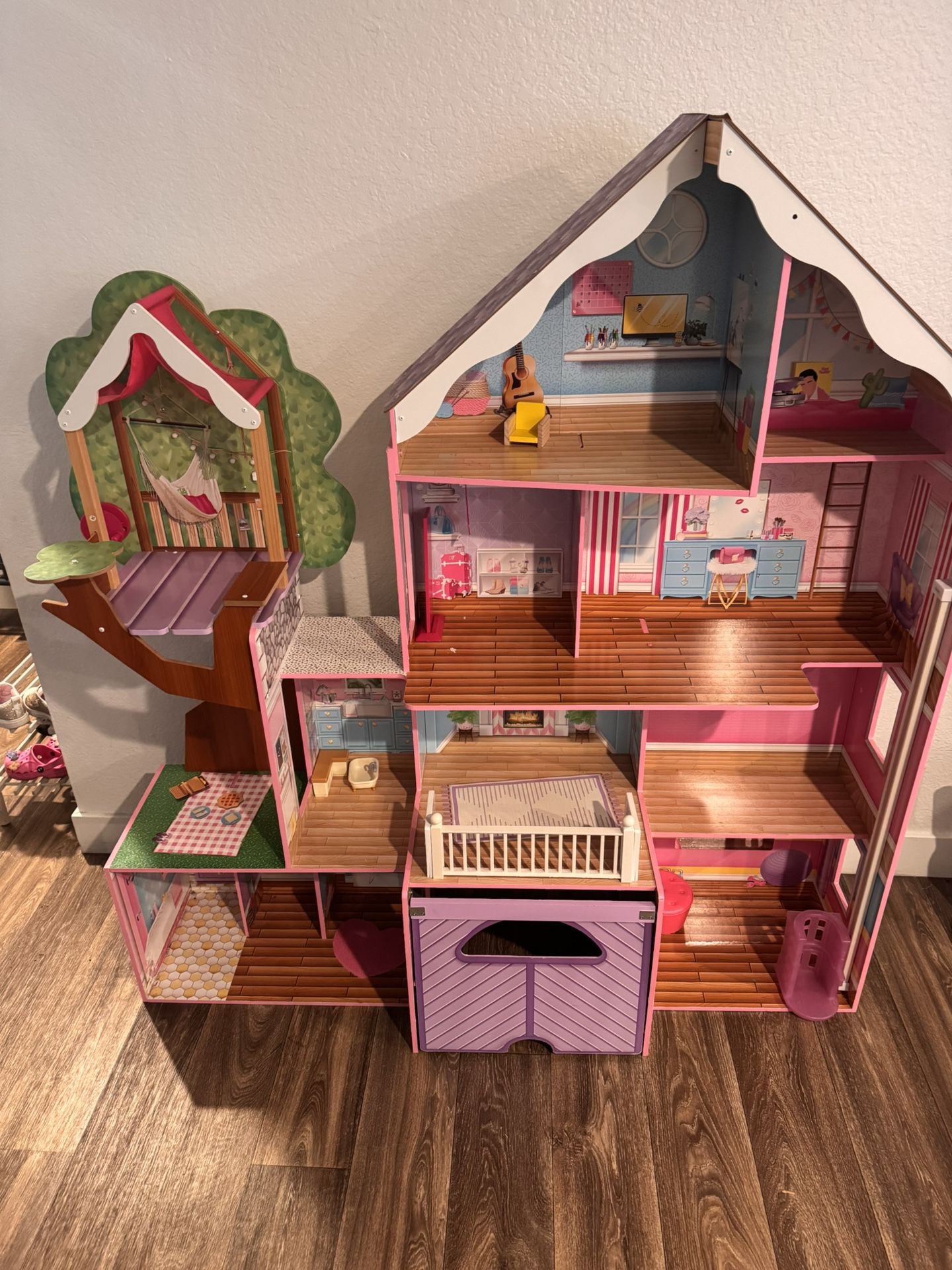 Kid Kraft Wooden Doll House For Girls