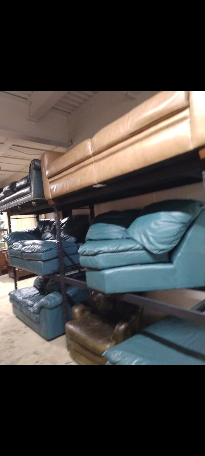 LEATHER COUCHES ($400 EACH)