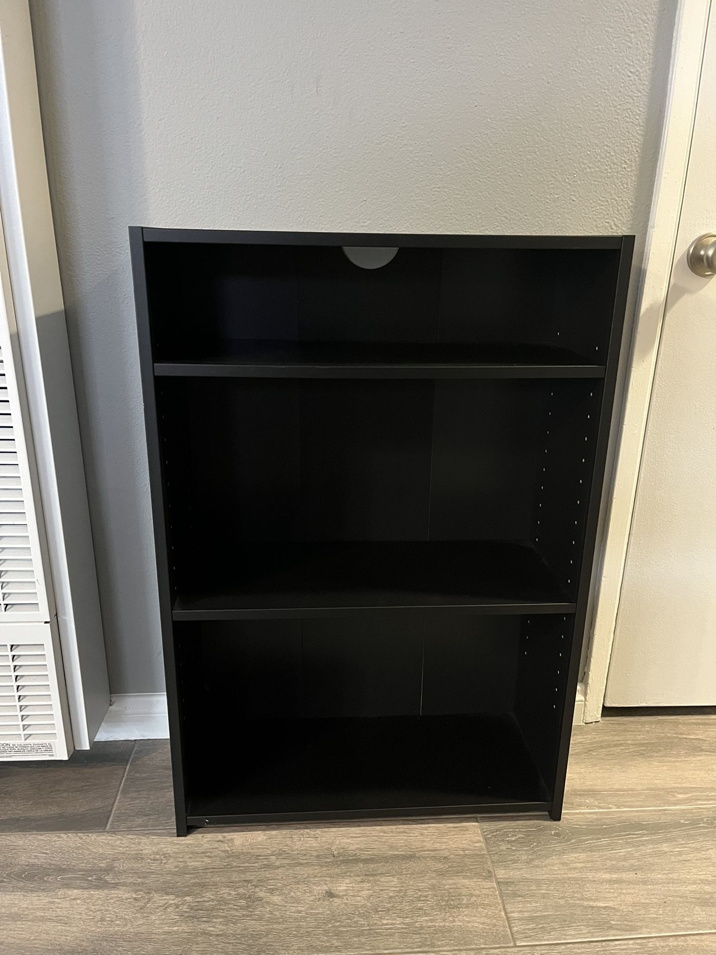 Small Black Book Case Shelf