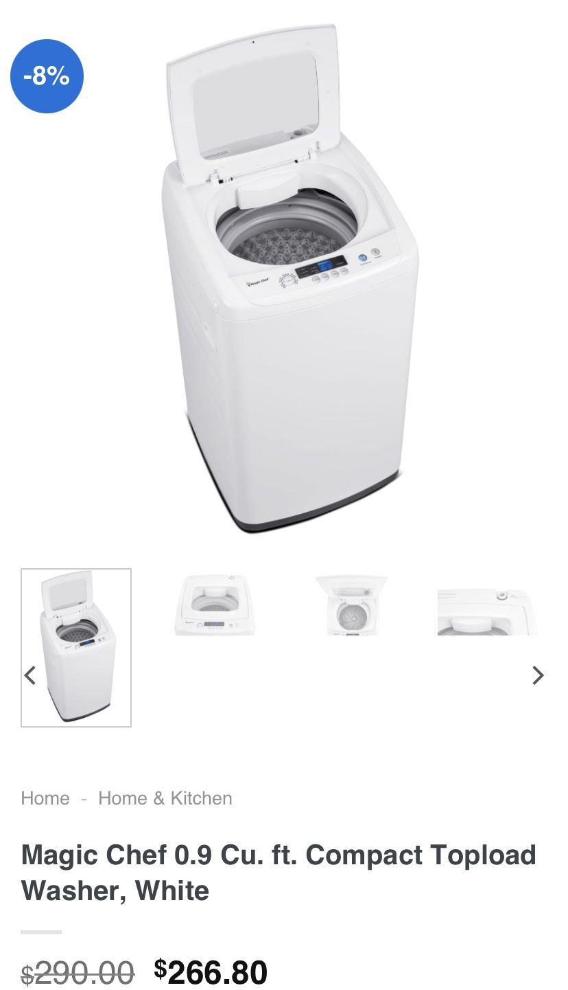 Magic Chef Top load Washer