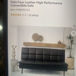Leather Sofa Bed