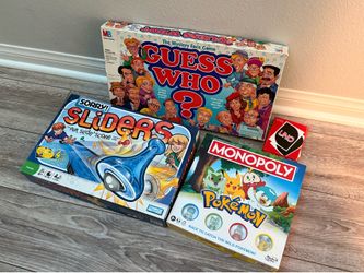 Board Games Lot Pokemon