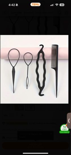 4pcs Topsy Hair Tail Tools Hair Loop Styling Tools Hair Braiding Tools Hair