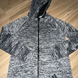 Adidas Gray S Full Zip Hoodie 