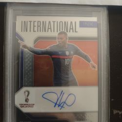 Kylian Mbappe 2022 Qatar card