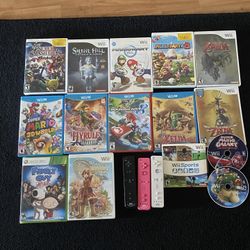 Nintendo Wii And Wii U , Xbox 360 Games
