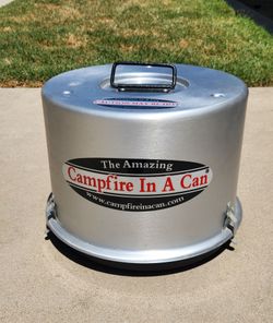 Campfire In a Can - portable propane fire