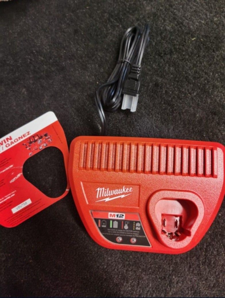 M12 Milwaukee charger New Never Used