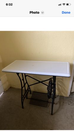 Vintage Enamel Table