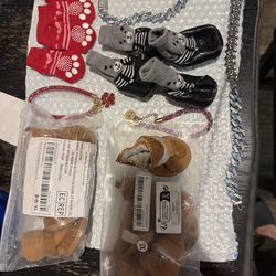HUGE $20 Small Dog Bundle - Costumes, Sweaters, Boots & Hands-Free Leash!