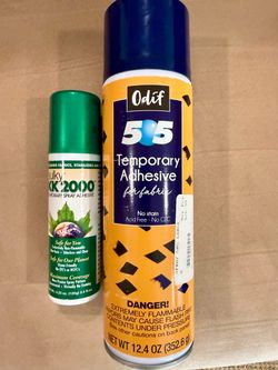 Quilting 505 Temporary Adhesive + KK2000