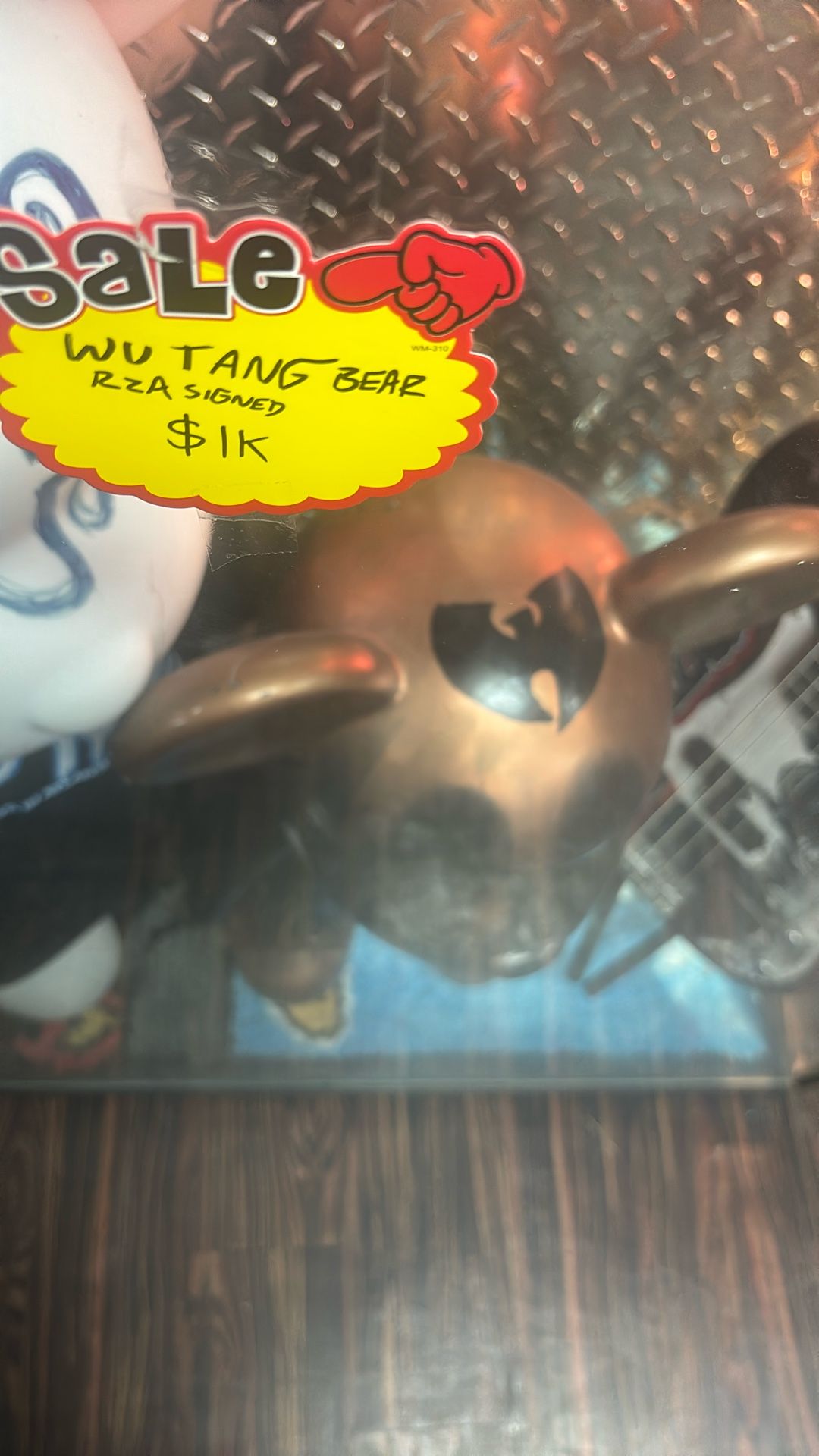 Wu Tang Signed Collectible Bear Limited Edition (RZA SIGNED)