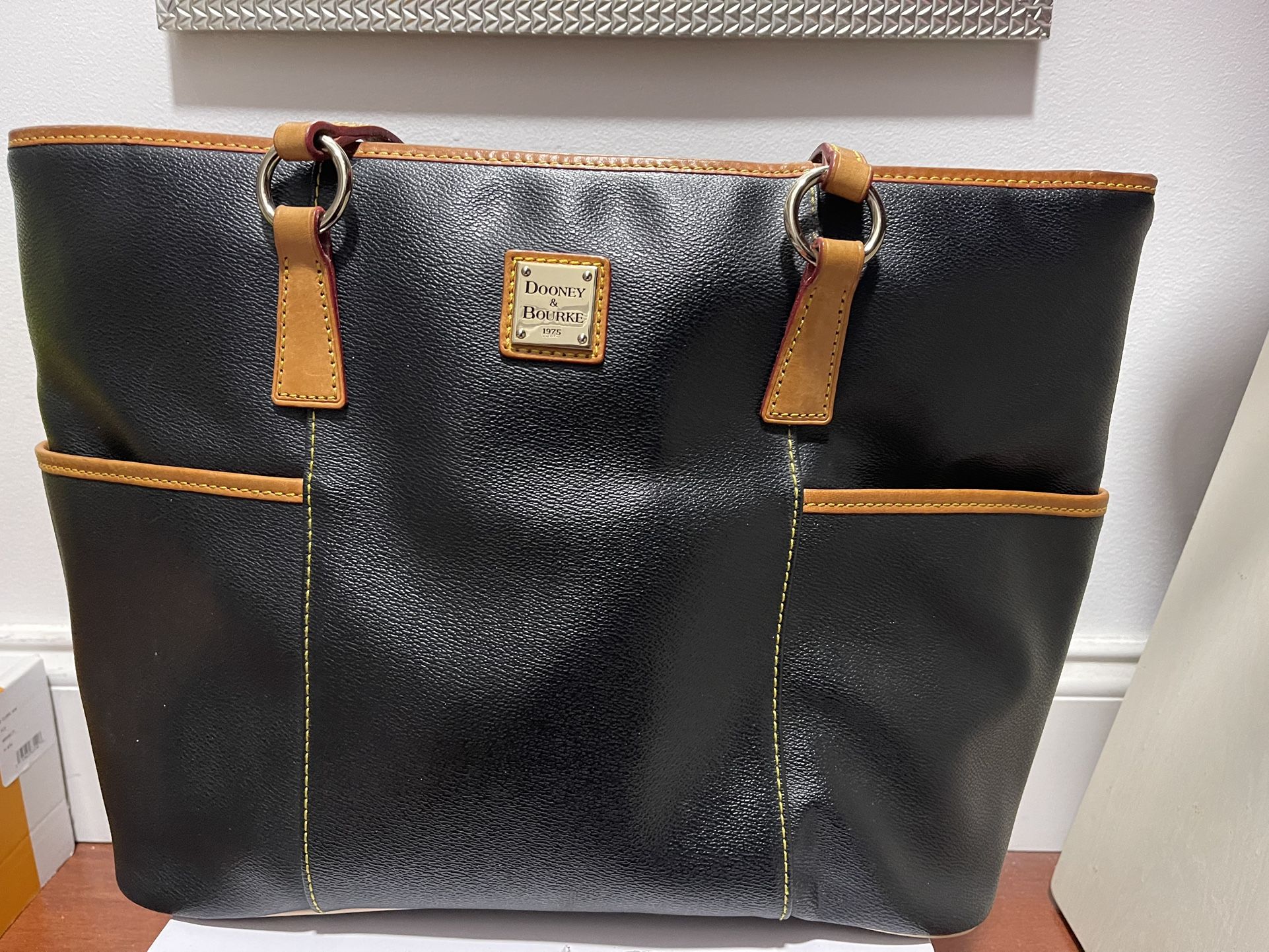Black &Tan Dooney & Bourke Shoulder Bag