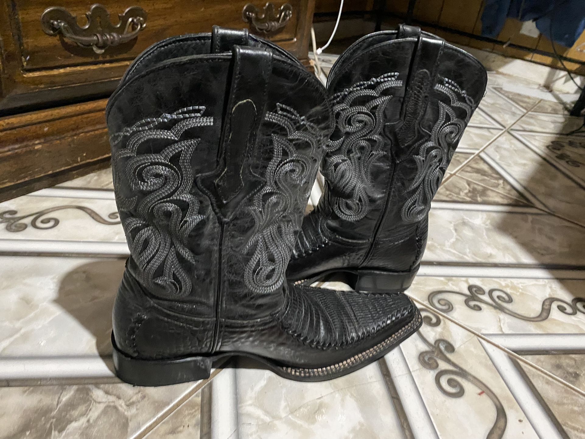 Leather Boots Gomez Wester Wear 10.5