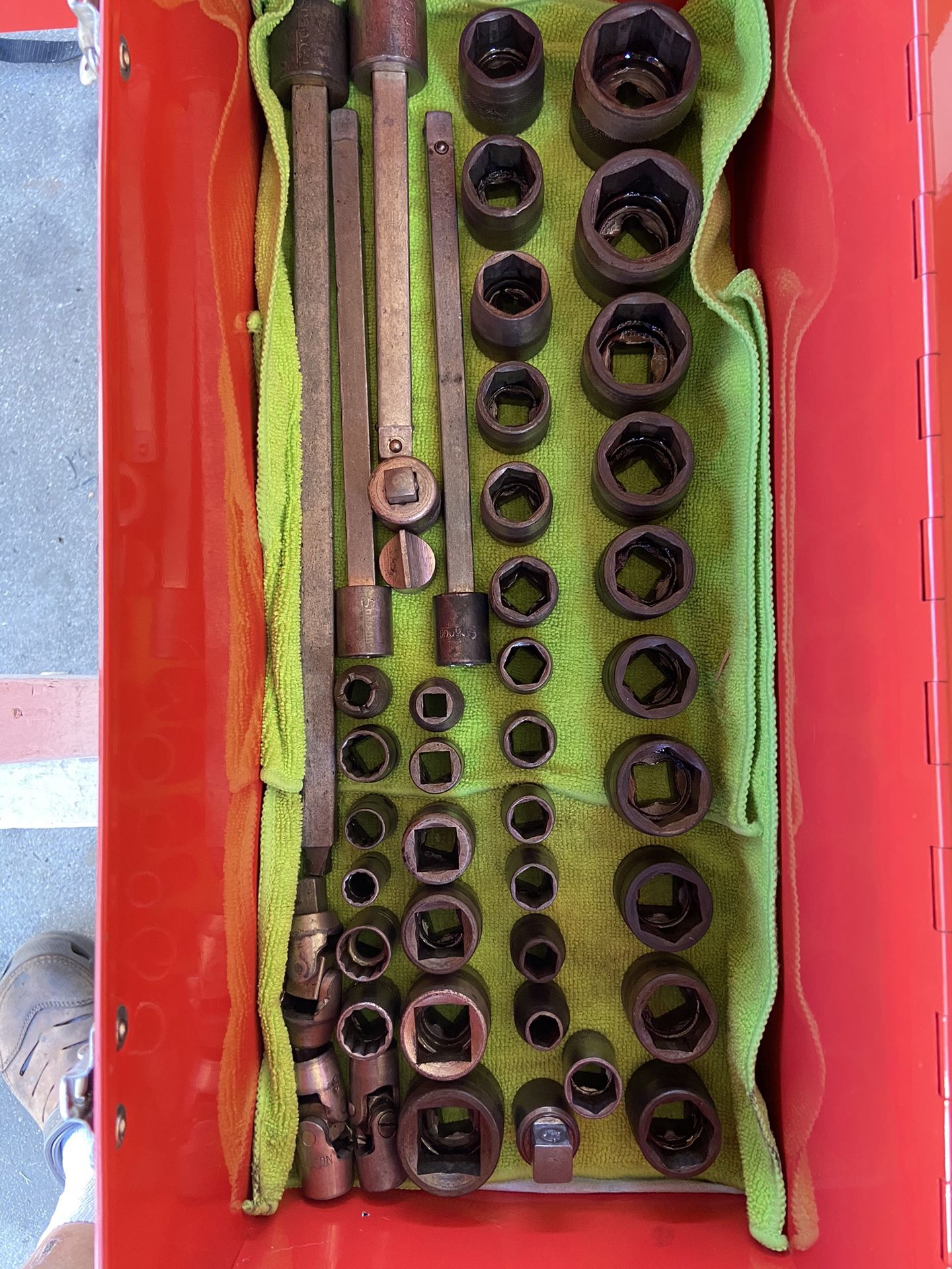 Super Rare 1920’s Snap On Sockets And Extensions