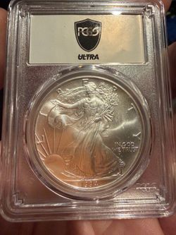 PCGS ULTRA, 1994 MS69 Silver Eagle PURE SILVER COIN!!