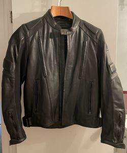 Men’s Large Black Leather Jacket