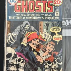 DC Ghosts #32 Comic Book 1974 - Supernatural Bronze Age Horror