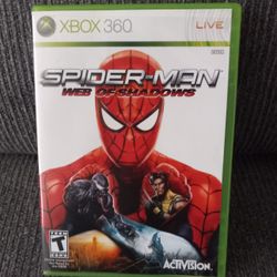 Spiderman Web Of Shadows Xbox 360