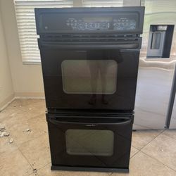 Black GE Double Ovens For Sale