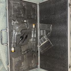 Limited Gun Themed Glass Set