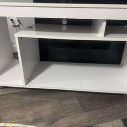 Selling a 120" TV and a 15" rack.