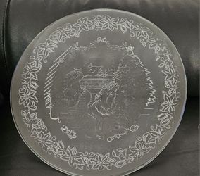 Christmas Themed Serving Platter 