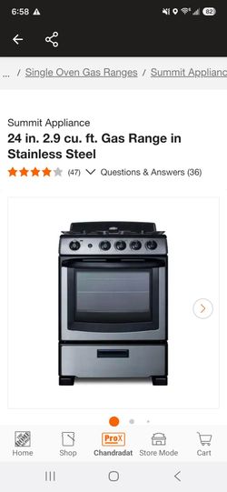 Brand New 24 Inch Gas Stove
