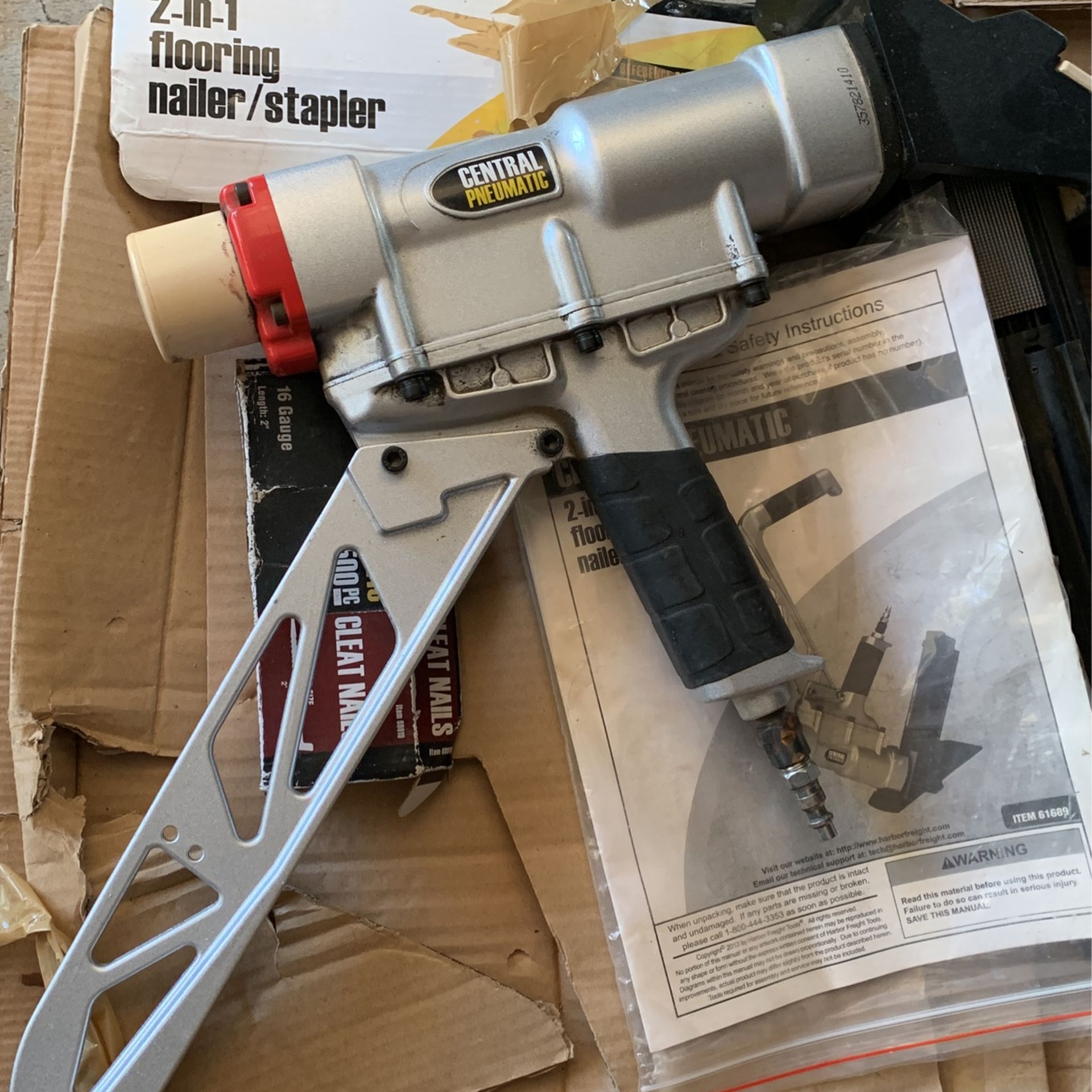 2 In 1 Flooring nailer/stapler