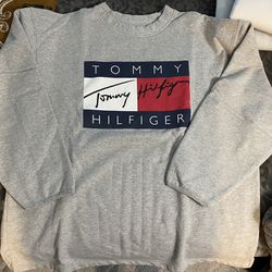 Mens Tommy Hilfiger Sweatshirt Y2K