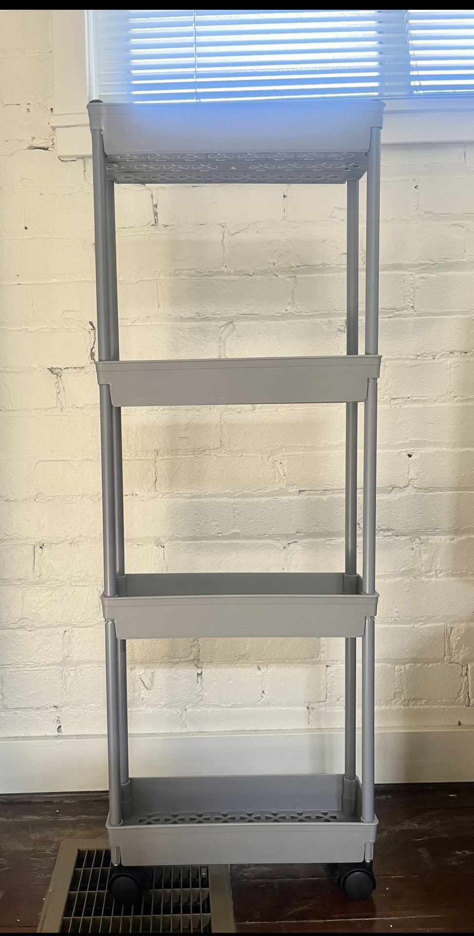 Grey Detachable Rack Shelf